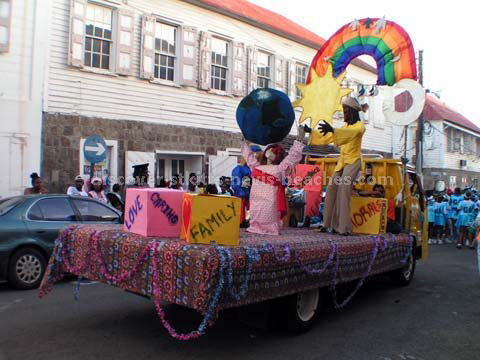 Click to see next image from the 2005 St Kitts Children Carnival Parade photo album