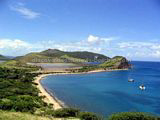 St Kitts beaches - White House Bay offers great snorkeling and small boat anchorage