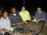 St Kitts and Nevis Travel Forum Members and Friends at Lodge Great house St. Kitts in August 2004