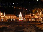 The Berkley Memorial and the 
			Circus environs all lighted up to provide the in the Spirit of 
			Christmas feeling.