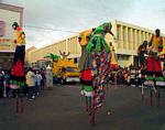 St Kitts folkore - the Moco Jumbies